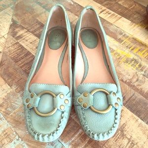 Frye Ruby Ring Leather Flats